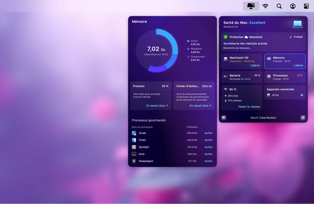 Identifiez les &eacute;l&eacute;ments gourmands en ressources sur votre Mac