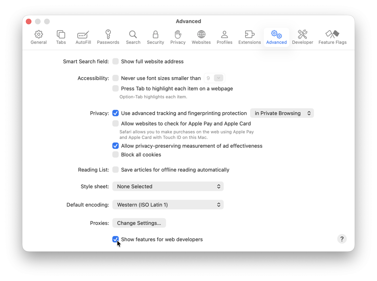 Remove cache from Safari