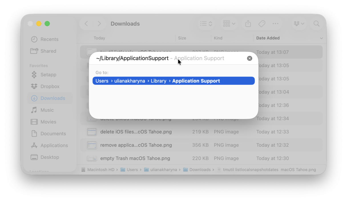 how to delete application leftovers on Mac