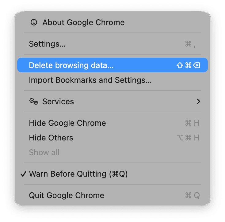 How to manage and delete history &ndash; Chrome
