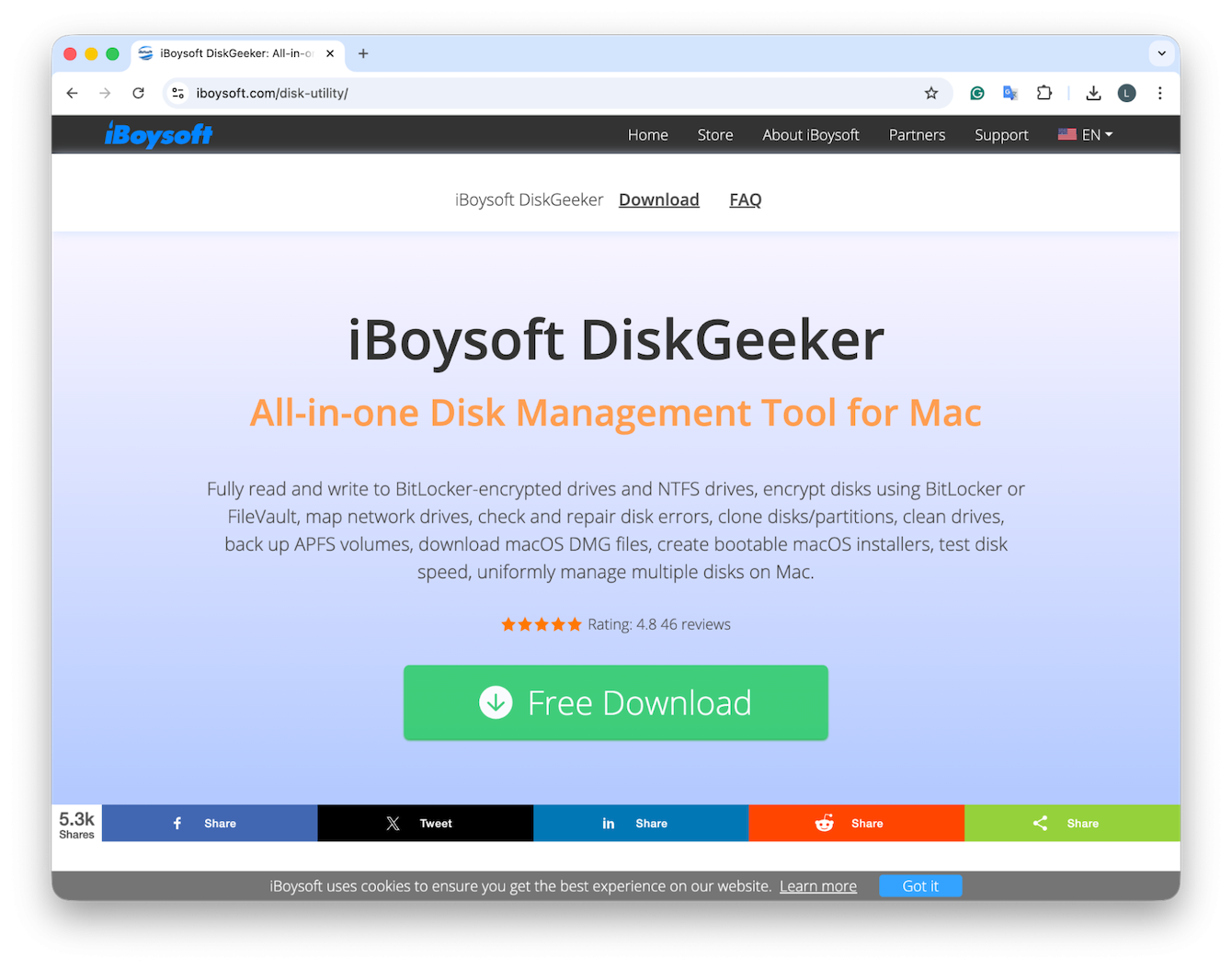 iBoysoft DiskGeeker app