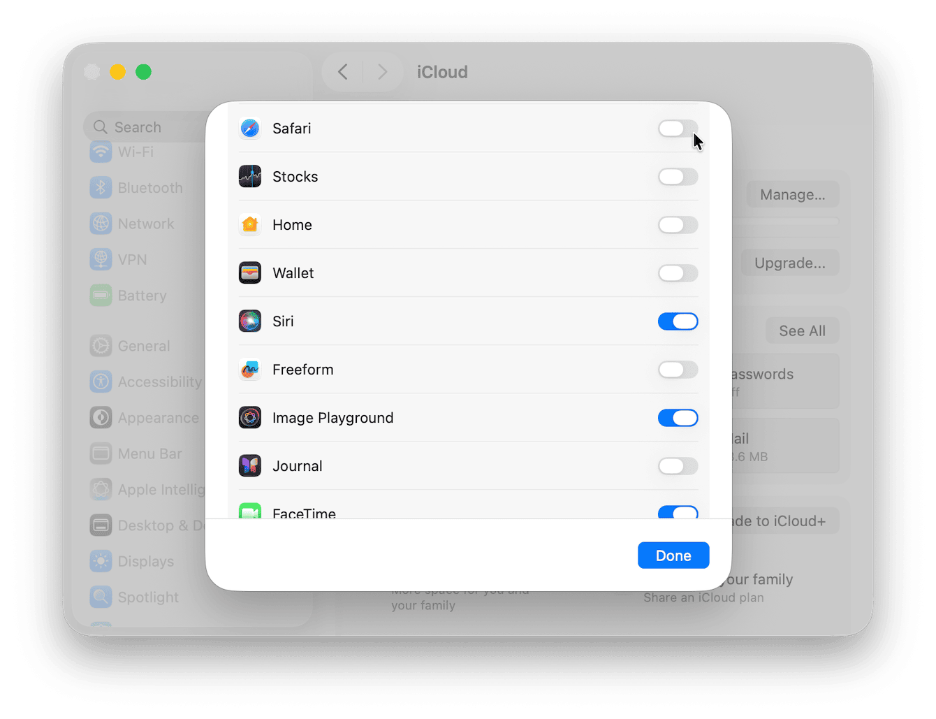 How to clear iCloud tabs showing old tabs