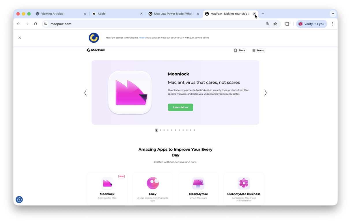 how to free up RAM on Mac &mdash; close browser tabs