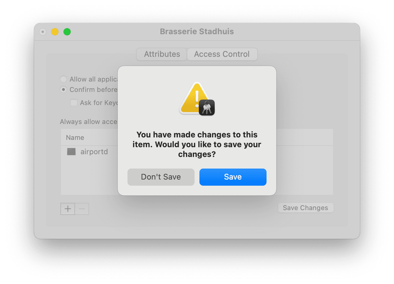 How to change password details