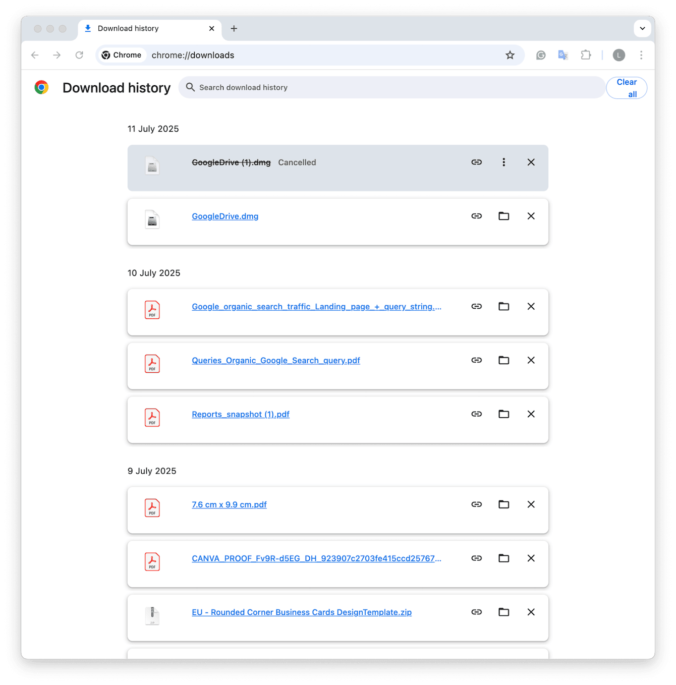Redownload the file on Mac