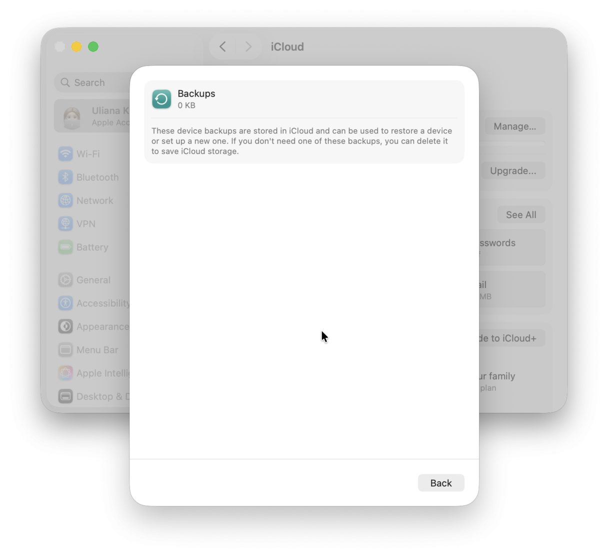 How to remove old and unnecessary backups
