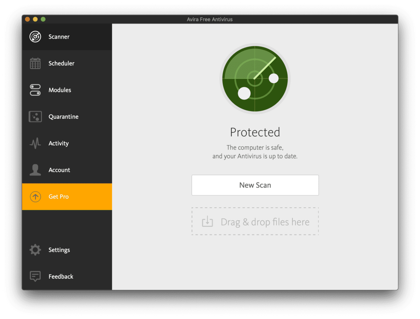 Avira Free Antivirus per Mac