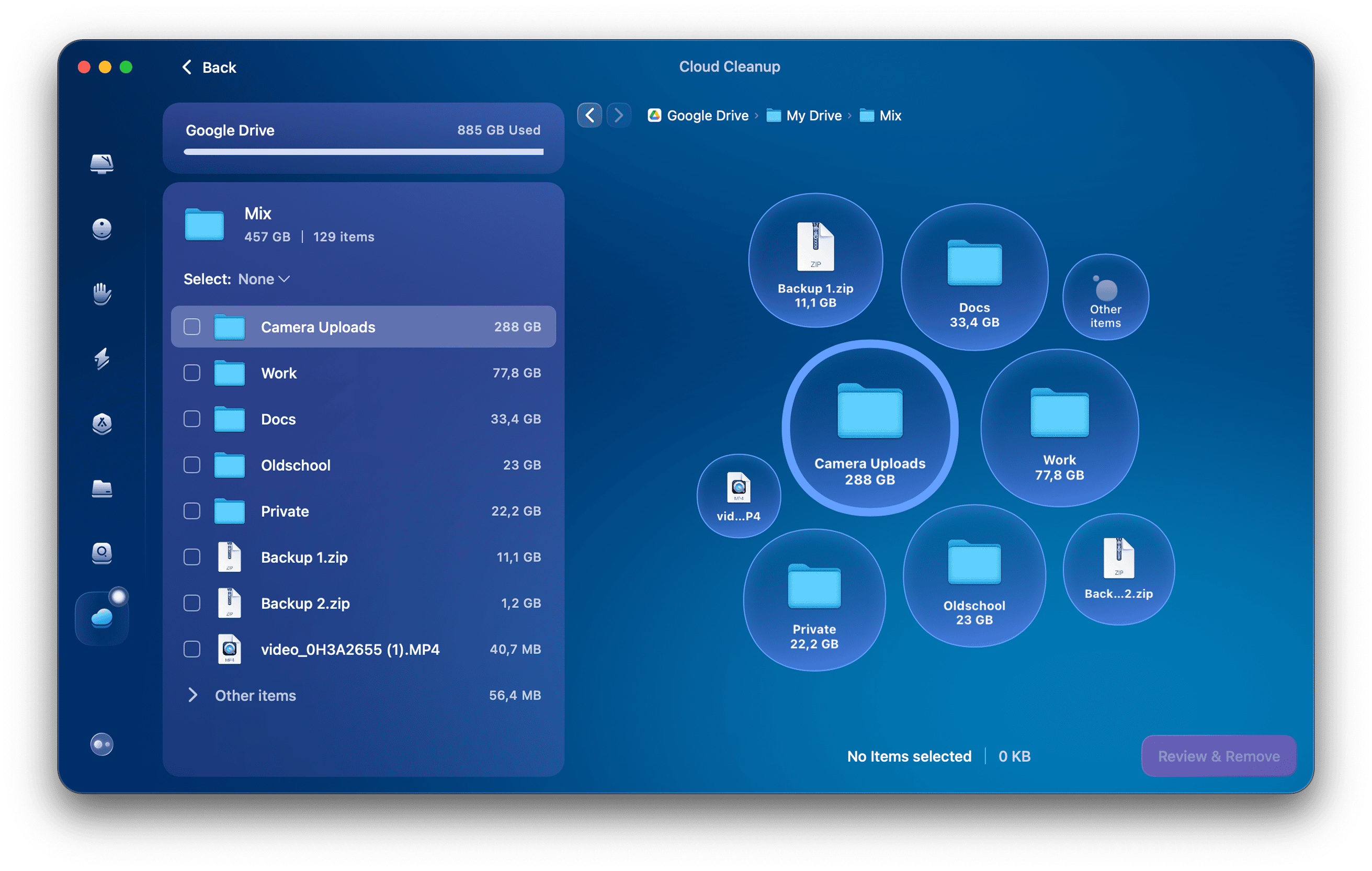 Cloud Cleanup &ndash; Review All Files