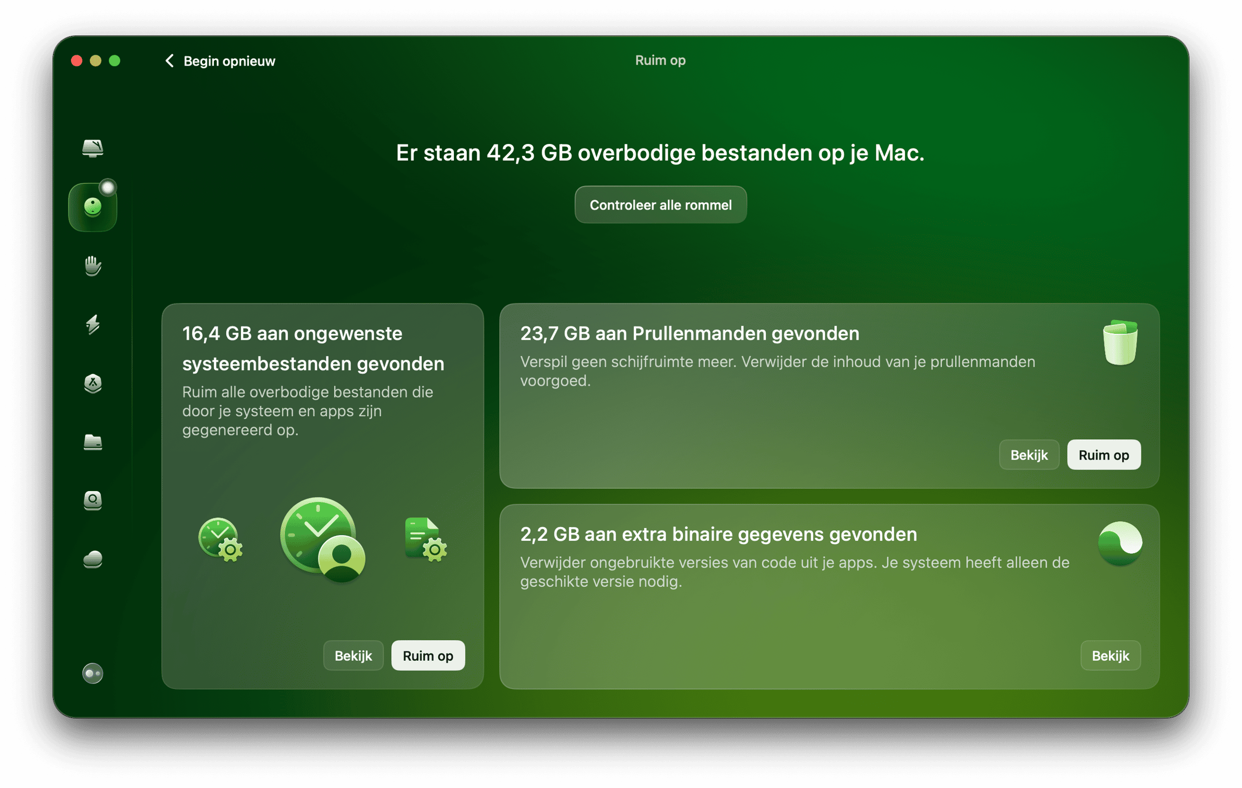 Systeembestanden-module