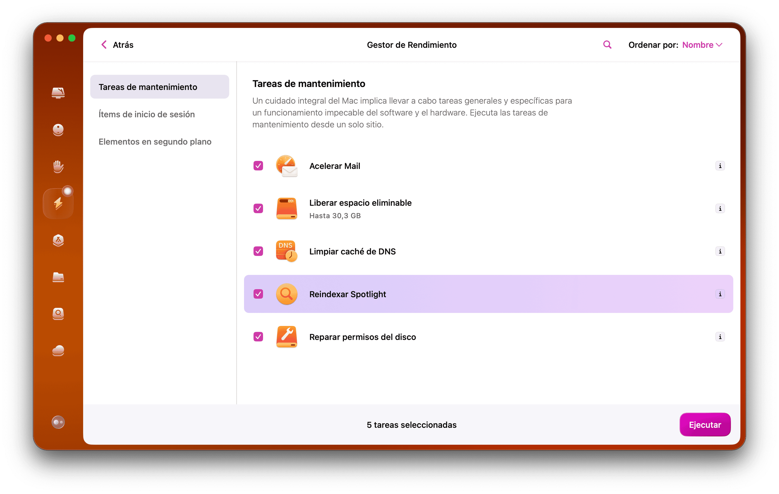 CleanMyMac &ndash; Reindexa tu Spotlight
