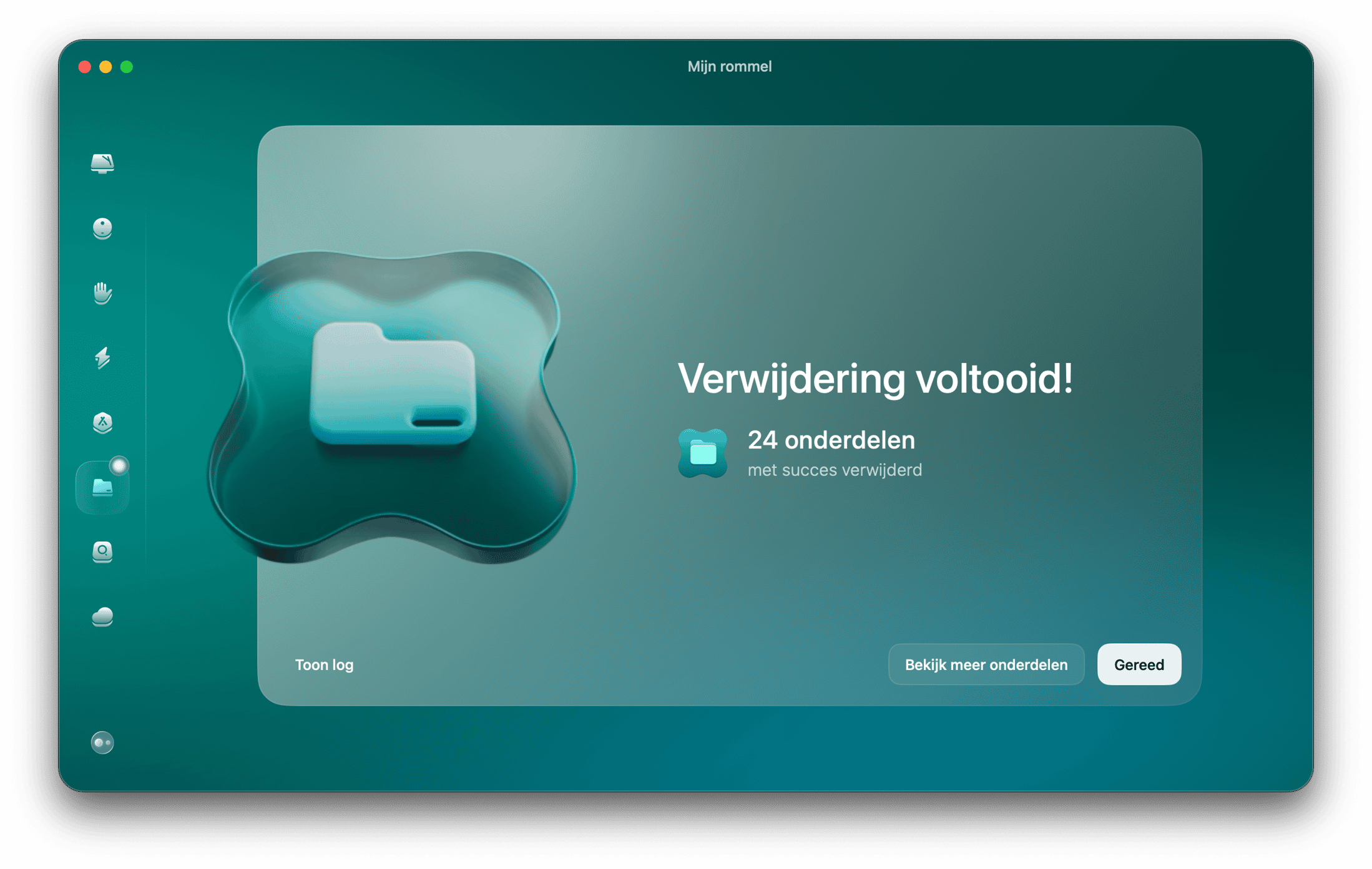 CleanMyMac &ndash; 'Mijn rommel'