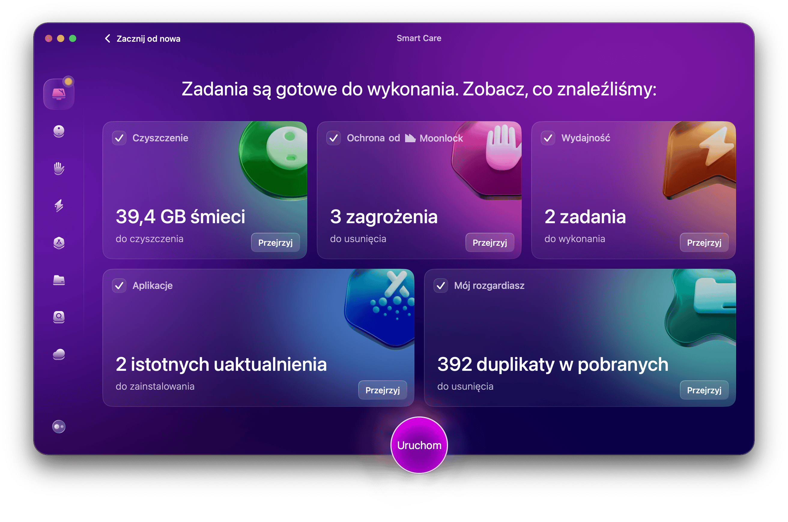 Uwolnij miejsce na dysku