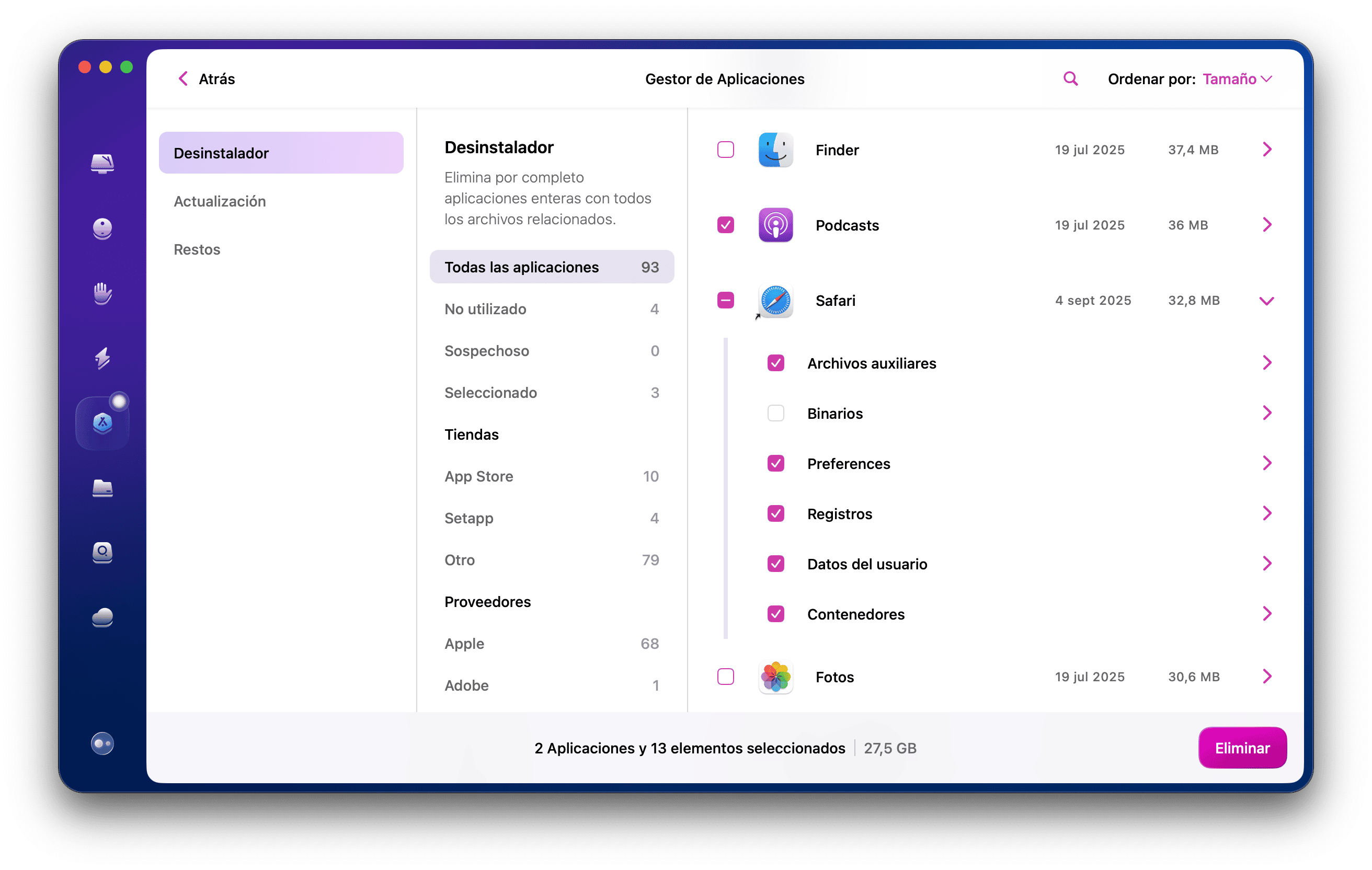 C&oacute;mo restaurar una app que funciona mal