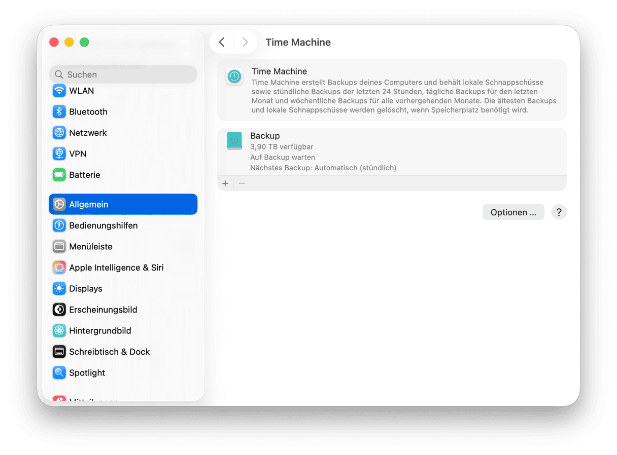 Sequoia time machine