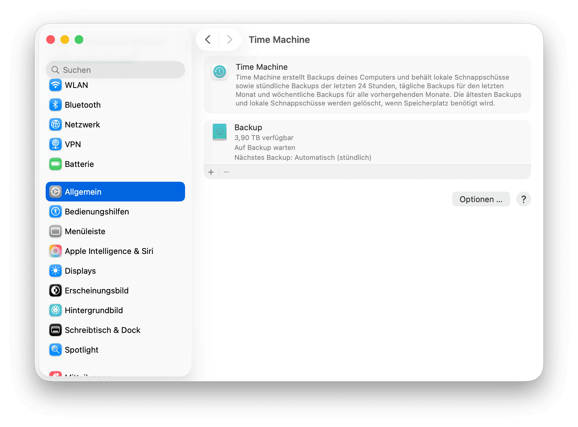 Sequoia time machine