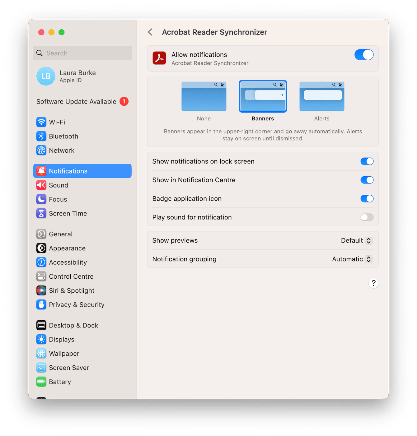 How to turn off silent notifications