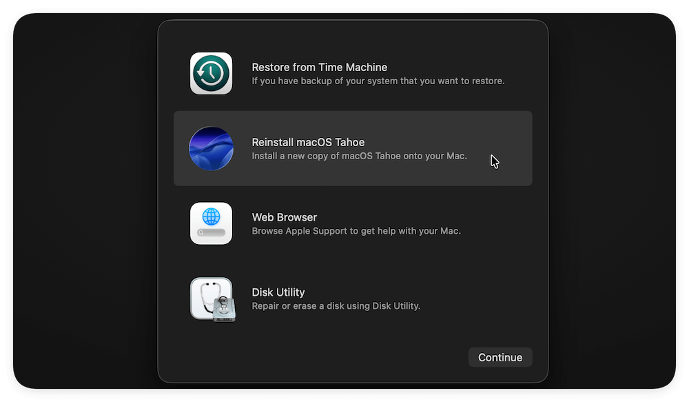 How to reinstall macOS