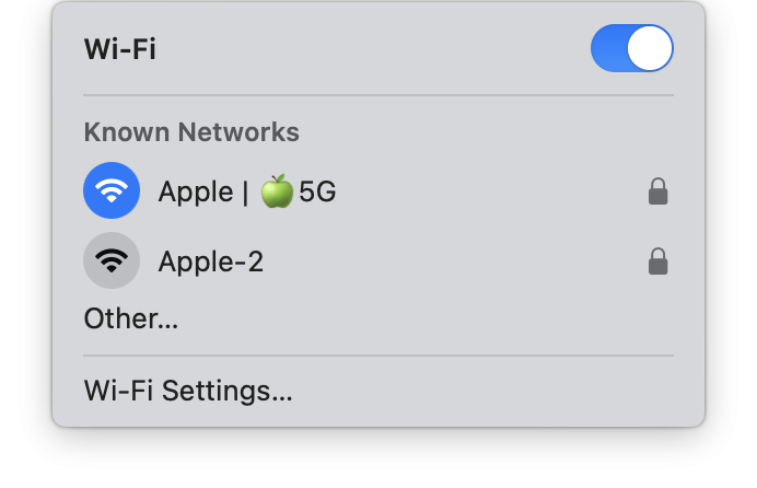 Check Wi-Fi connection
